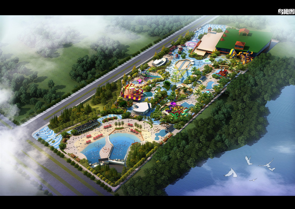 开封银基水世界鸟瞰