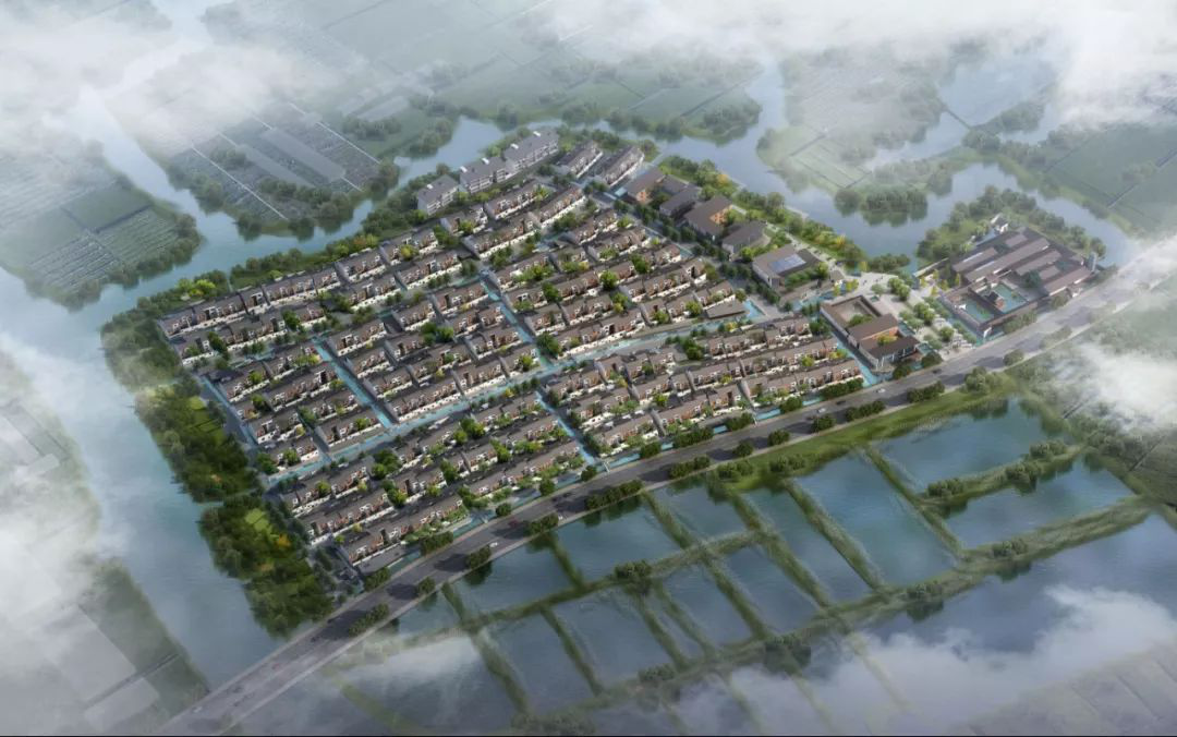 一个当代水乡民居聚落